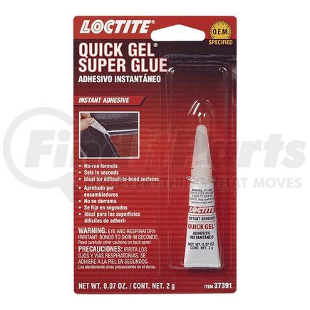 Loctite Corporation 37391 Quick Gel Super Glue