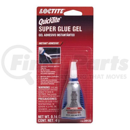 Loctite Corporation 39123 Quicktite Super Glue Gel 4g