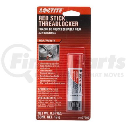 Loctite Corporation 37700 Red Stick Threadlocker 19g Stick