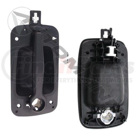Automann HLK1073HDL Exterior Door Handle - Left, Heavy Duty, for International 3200 Bus, ProStar, TerraStar