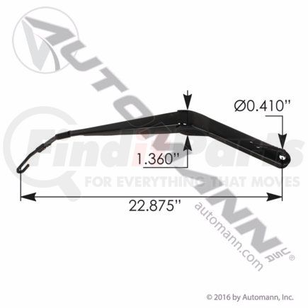 Automann HLK7007 Windshield Wiper Arm - fits Volvo 2007 and Earlier