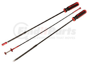 Sunex Tools 9813 3 Pc. Flexible  Magnetic Pick-Up Tool Set