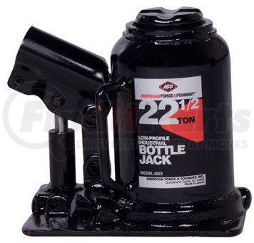 American Forge & Foundry 4523 22 1/2 TON LOW-PROFILE INDUSTRIAL BOTTLE JACK