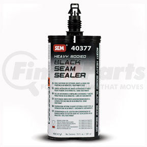 SEM Products 40377 Heavy Bodied Black Seam Sealer