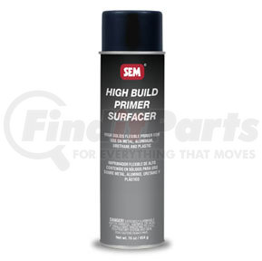 SEM Products 42003 High-Build Primer Surfacer - Black