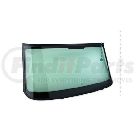 Navistar 3554252C6 One Piece Encapsulated, Asymmetrical Windshield