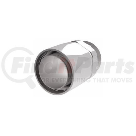 Weatherhead 33806B-Y36 Eaton Weatherhead 338 B Series Field Attachable Hose Fittings Male Connector with Spring Guard