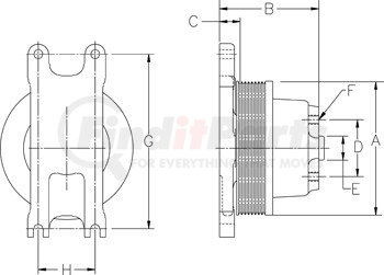 Horton 992027 Drive Hub