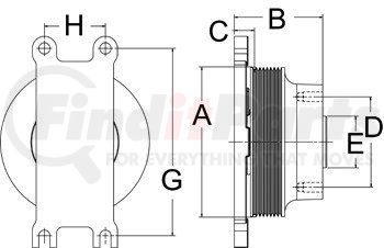 Horton 992063 Drive Hub