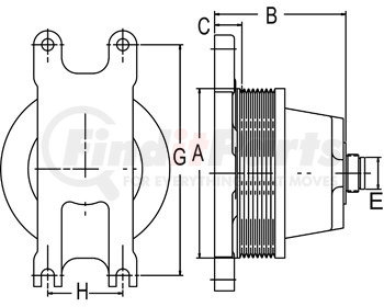 Horton 991981 Drive Hub