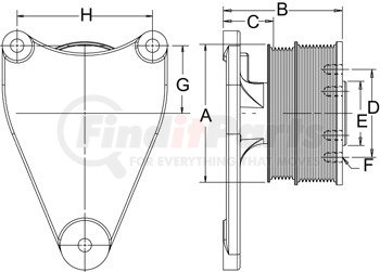 Horton 992055 DRIVE HUB