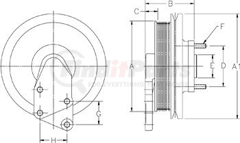 Horton 991948 Drive Hub