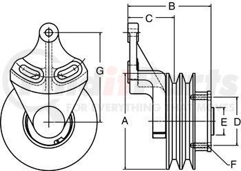 Horton 991928 Drive Hub