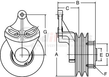 Horton 991910 Drive Hub