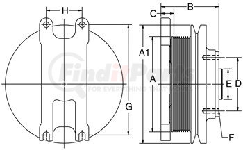 Horton 991998 Drive Hub