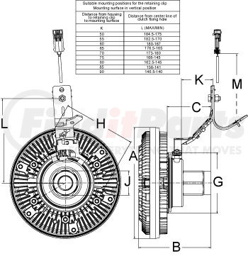 Horton 9904021 Engine Cooling Fan Clutch