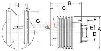 Horton 991952 Drive Hub