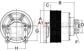 Horton 992048 Drive Hub