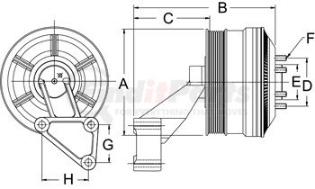 Horton 99A9885 DM Advantage Fan Clutch