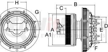 Horton 999717 Engine Cooling Fan Clutch