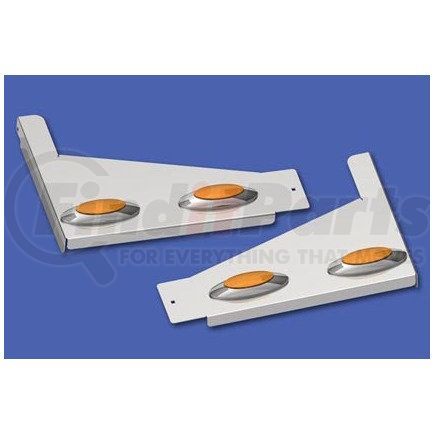 Panelite 10962503 EXTENSION PANEL PAIR PB 389 LH/SH FOR 78" SLEEPER ULTRA 3" W W/M5 AMBER LED (2)