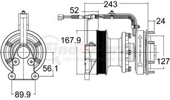 Horton 996145 Engine Cooling Fan Clutch