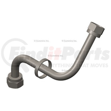 Cummins 3038060 Compressor Water Inlet Tube for Non-Certified 14L Cummins N14 CELECT 40L Engines