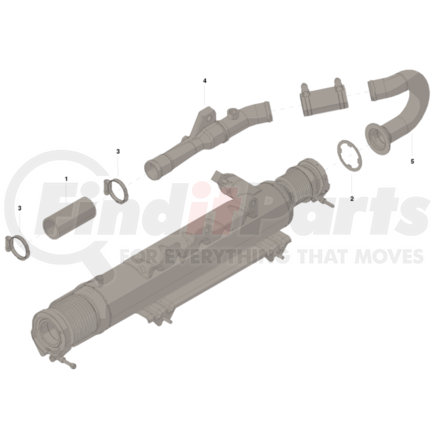 Cummins 4955339 Multi-Purpose Hardware - Air Transfer Connection