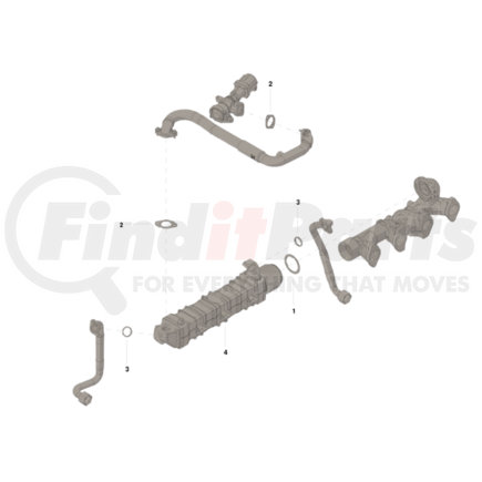 Cummins 4376528 Engineering Cooler Kit