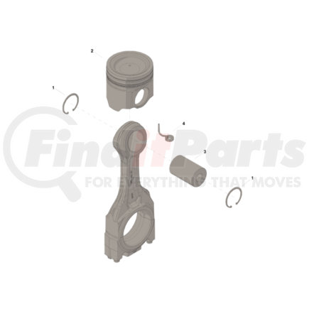 Cummins 5406084 Engine Piston Kit