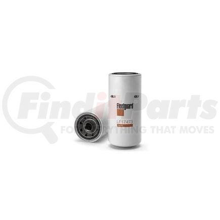 Fleetguard LF17473 Engine Oil Filter - 12.1 in. Height, 5.38 in. (Largest OD)