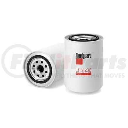 Fleetguard LF3538 Engine Oil Filter - 5.32 in. Height, 3.67 in. (Largest OD), Spin-On, Upgraded Version of LF581