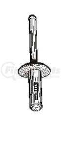 Auveco 13753 Nylon Blind Rivet Black 17/64”