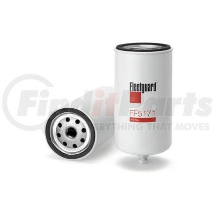 Fleetguard FF5171 Fuel Filter - Spin-On, 6.34 in. Height