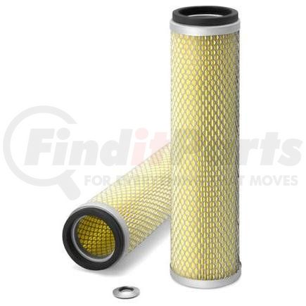 Fleetguard AF1680 Air Filter - Secondary, With Gasket/Seal, 13.42 in. (Height)