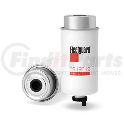Fleetguard FS19812 Fuel Water Separator - Cartridge, 7.76 in. Height, Stanadyne 32243