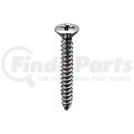 Auveco 2713 Phillips Oval Head Tapping Screw #8 x 1