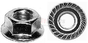 Auveco 5167 SPIN LOCK NUT W/ SERR.5/16-181