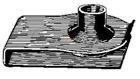 Auveco 8814 EXTRUDED U NUT 5/16-18 SCREW S