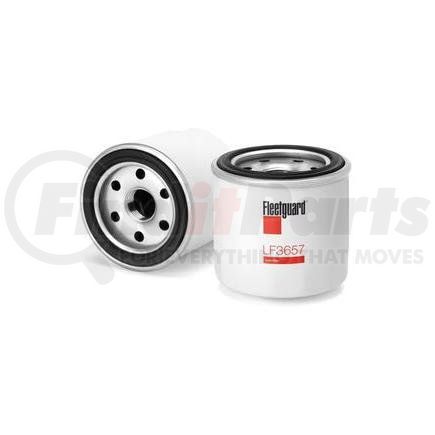 Fleetguard LF3657 Engine Oil Filter - 3.01 in. Height, 2.97 in. (Largest OD)