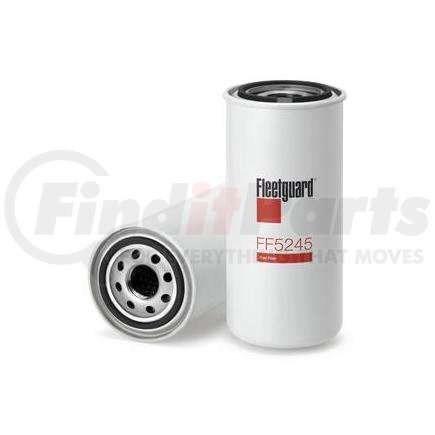 Fleetguard FF5245 Fuel Filter - Spin-On, 7.09 in. Height, Caterpillar 1R0740