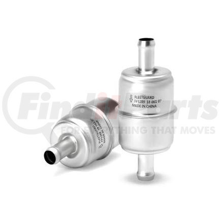 Fleetguard FF5289 Fuel Filter - In-Line, Wire Mesh Media, 4.33 in. Height