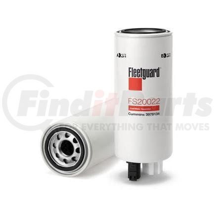 Fleetguard FS20022 Fuel Filter + Cross Reference | FinditParts