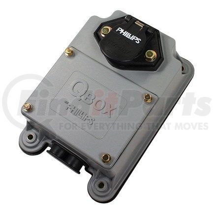 Phillips Industries 16-8512PL QBOx Trailer Nosebox Assembly - with 20 AMP Circuit Breaker, with Permalogic