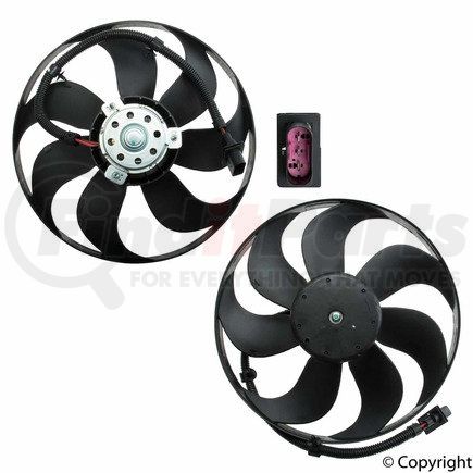 febi 14742 Engine Cooling Fan Motor for VOLKSWAGEN WATER