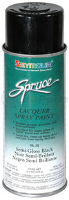 Seymour of Sycamore, Inc 98-38 Spruce® Semi-Gloss Black Lacquer