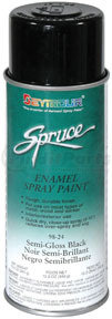 Seymour of Sycamore, Inc 98-24 Spruce® Satin Black General Use Enamel