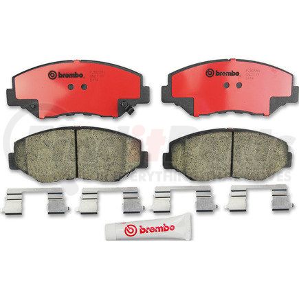 BREMBO P28058N - premium ceramic oe alternative | premium ceramic oe alternative | disc brake pad set