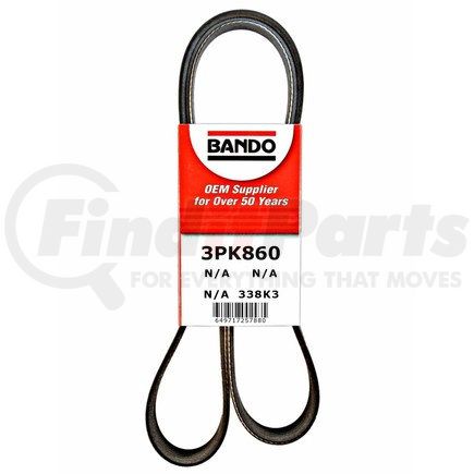 Bando 3PK860 USA OEM Quality Serpentine Belt