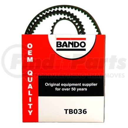 Bando TB036 USA Precision Engineered OHC Timing Belt